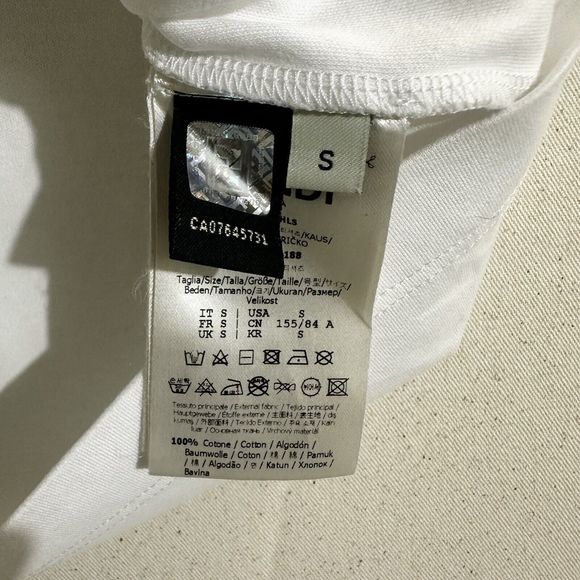 Authentic Fendi Women’s White Top Size Small - Picture 3 of 15